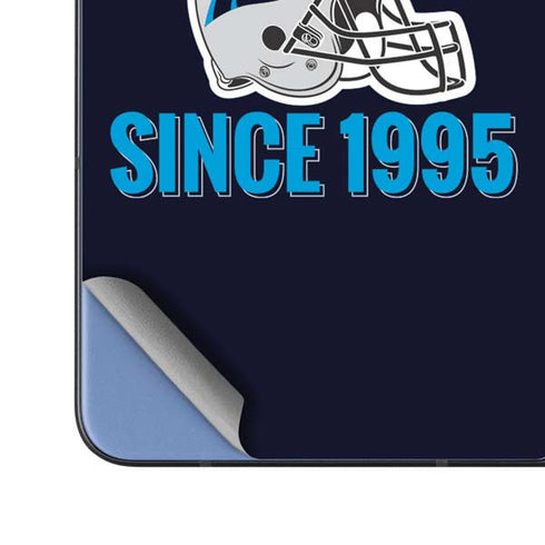 NFL Carolina Panthers Helmet Galaxy Z Fold5 5G Skin